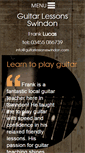 Mobile Screenshot of guitarlessonsswindon.com